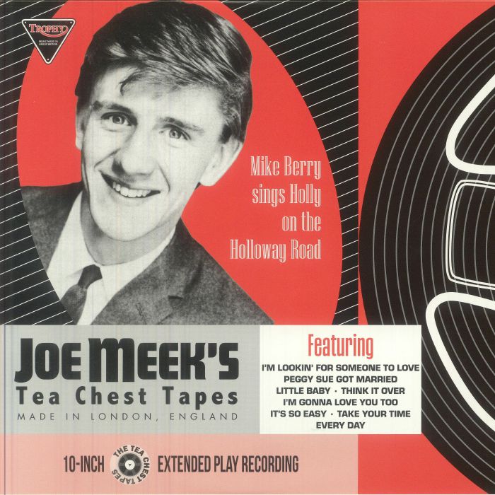 Mike Berry – Mike Berry Sings Holly On The Holloway Road: Joe Meek's Tea Chest Tapes vinyl cover