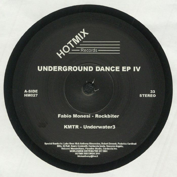 Fabio Monesi | Kmtr | Nlxlb | Ricardo Baez Underground Dance EP Vol IV