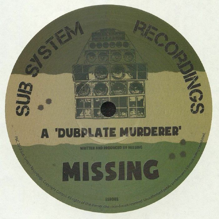 Missing Dubplate Murderer