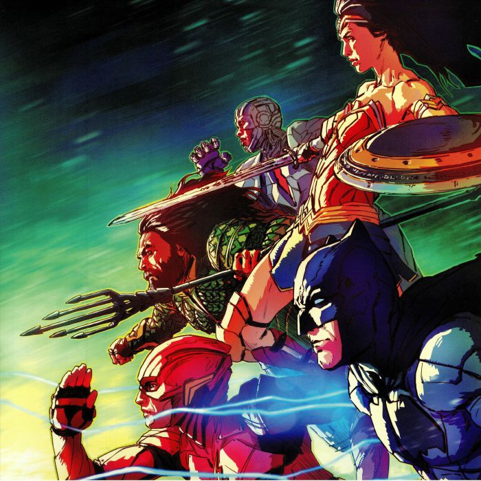 Danny Elfman – Justice League (Soundtrack) vinyl cover