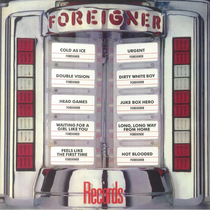 Foreigner – Records vinyl cover