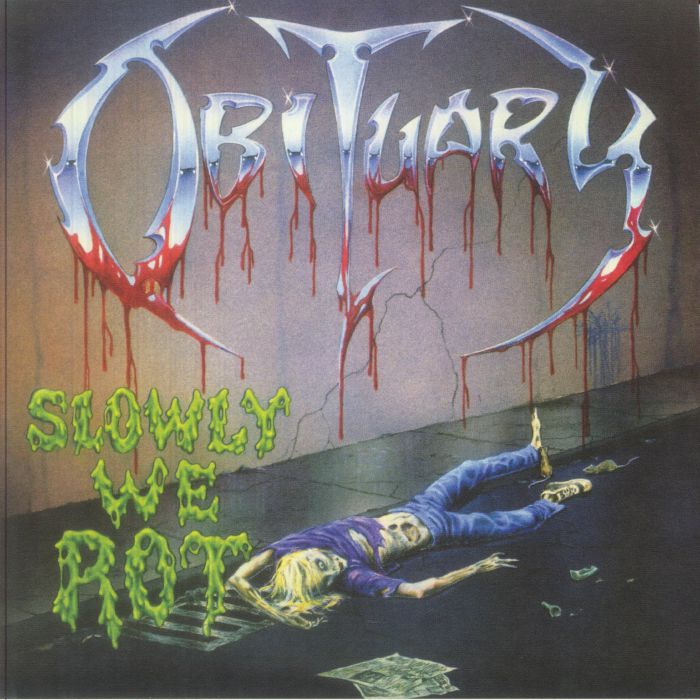 Obituary – Slowly We Rot vinyl cover