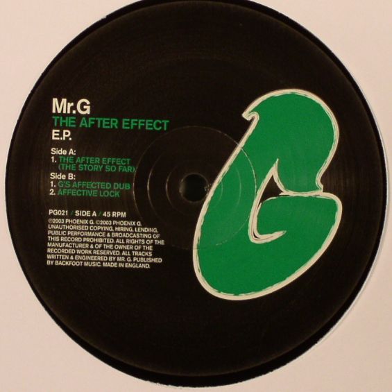 Mr G The After Effect EP