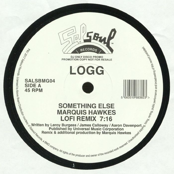 Logg Something Else (Marquis Hawkes remixes)