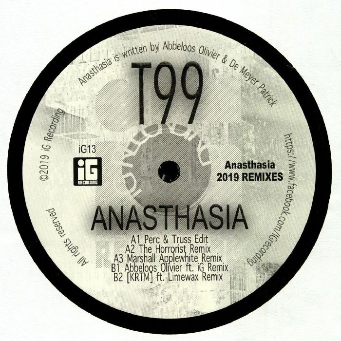 T99 Anasthasia: 2019 Remixes