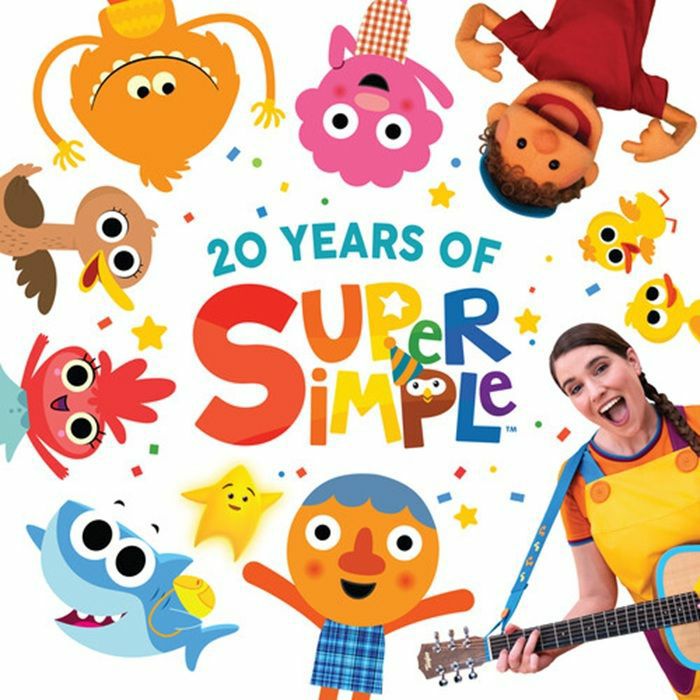 Super Simple Songs – 20 Years Of Super Simple (20th Anniversary Edition) vinyl cover