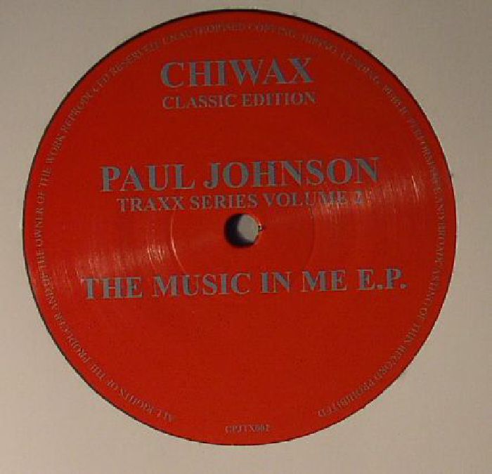 Paul Johnson The Music In Me EP: Traxx Series Volume 2