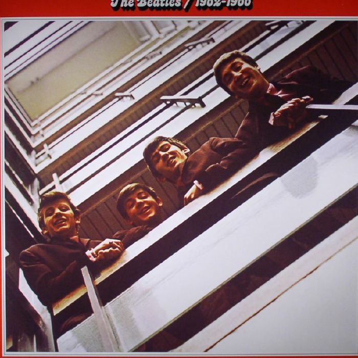 The Beatles – 1962 1966: The Red Album vinyl cover