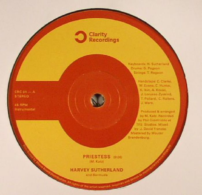 Harvey Sutherland | Bermuda – Priestess vinyl cover