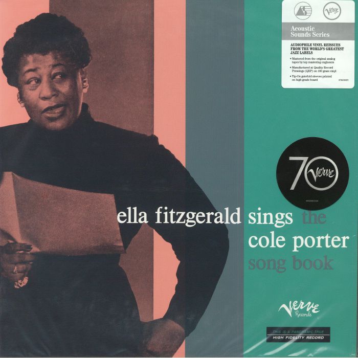 Ella Fitzgerald – Ella Fitzgerald Sings The Cole Porter Song Book (Verve Acoustic Sounds Series) vinyl cover