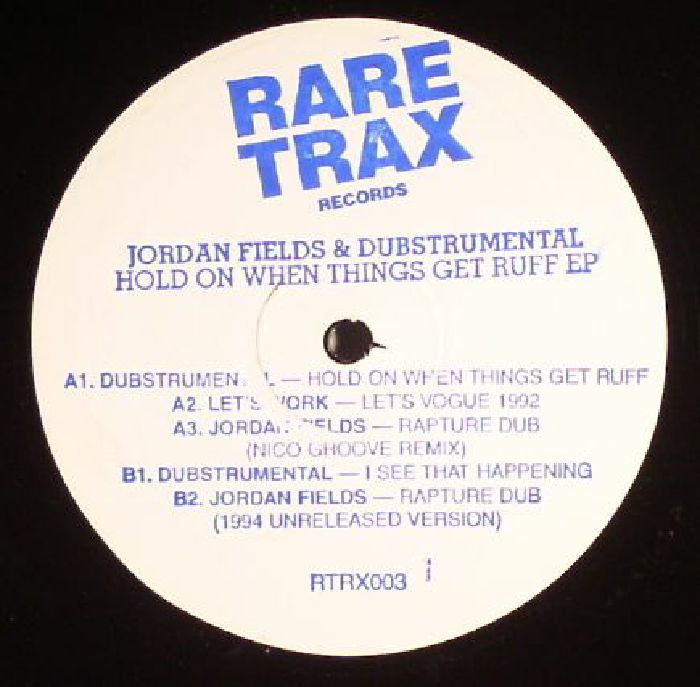 Jordan Fields | Dubstrumental Hold On When Things Get Ruff EP