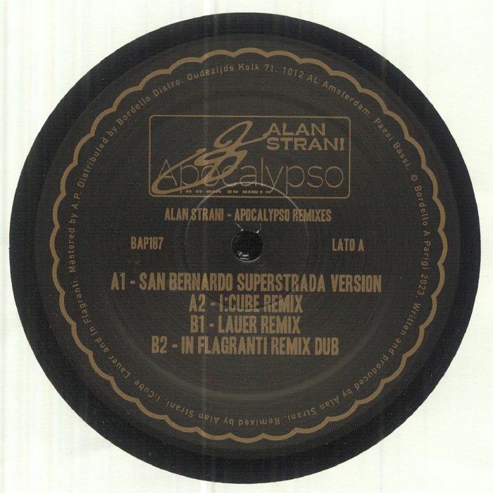 Alan Strani Apocalypso Remixes EP