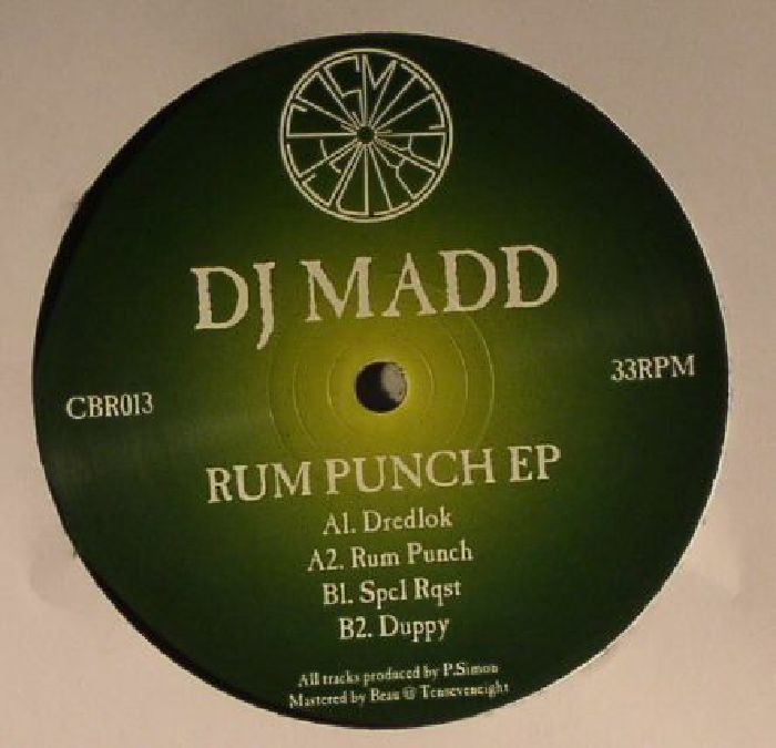 DJ Madd – Rum Punch EP vinyl cover