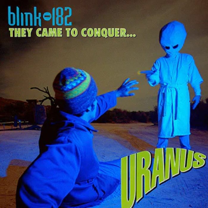 Blink 182 – They Came To Conquer Uranus vinyl cover