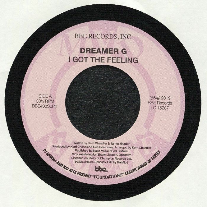 Dreamer G | Precious DJ Spinna and Kai Alce Present Foundations Classic House 45 Series Part 4: I Got The Feeling