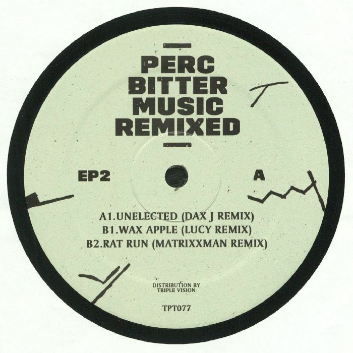 Perc Bitter Music Remixed EP2