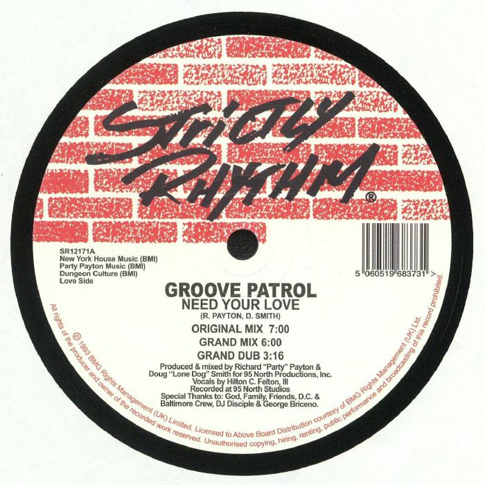 Groove Patrol Need Your Love