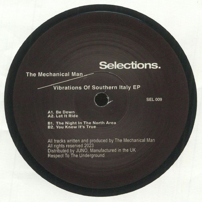 The Mechanical Man Vibrations Of Southeren Italy EP