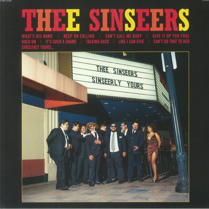 Thee Sinseers – Sinseerly Yours vinyl cover