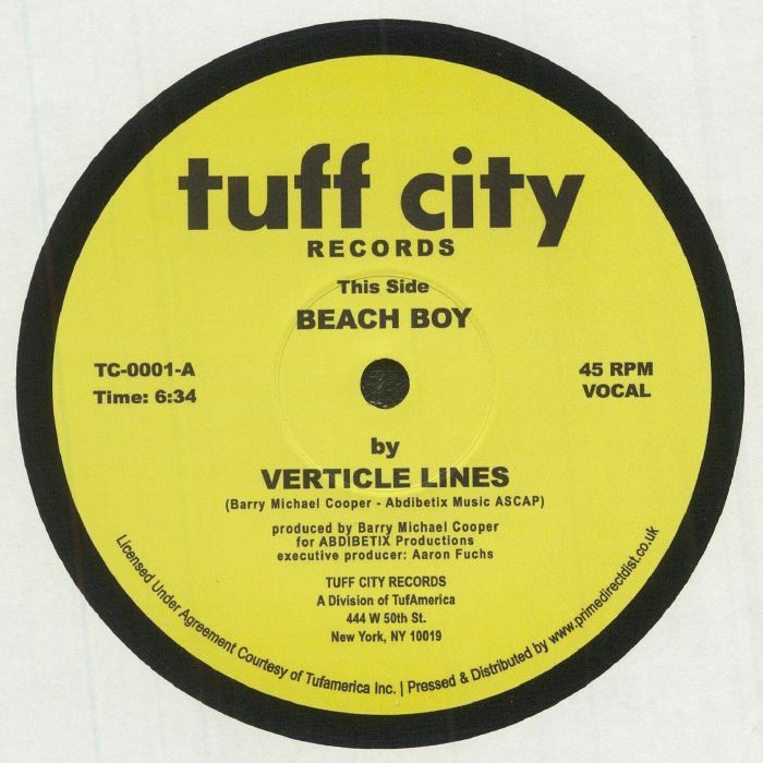 Vertical Lines Beach Boy (Record Store Day RSD 2022)