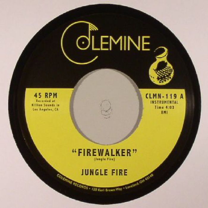 Jungle Fire – Firewalker vinyl cover