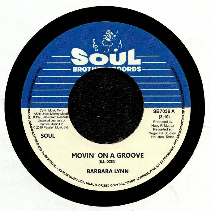 Barbara Lynn – Movin On A Groove vinyl cover