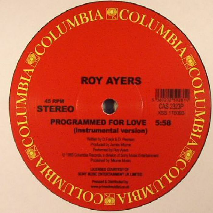 Roy Ayers Programmed For Love (reissue)