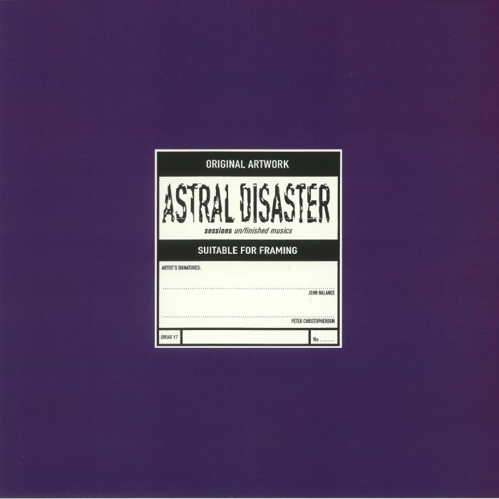 Coil Astral Disaster Sessions: Un/Finished Musics