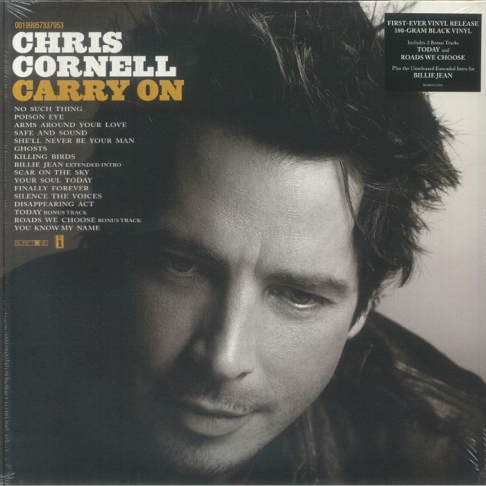 Chris Cornell – Carry On vinyl cover