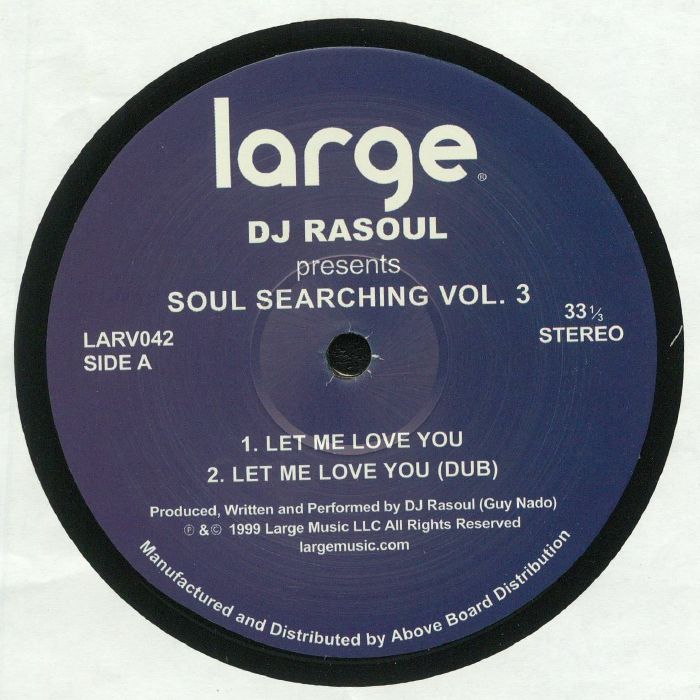DJ Rasoul Soul Searching Vol 3 (reissue)