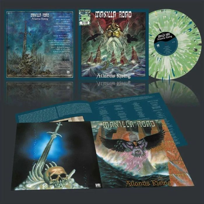 Manilla Road – Atlantis Rising vinyl cover