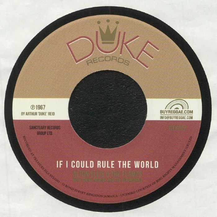 Alton Ellis | The Flames | Tyrone Evans If I Could Rule The World
