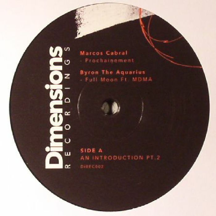 Marcos Cabral | Byron The Aquarius | Lady Blacktronika | DJ Aakmael – An Introduction Part 2 vinyl cover
