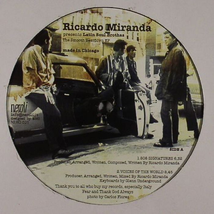 Ricardo Miranda Presents Latin Soul Brothas Vinyl