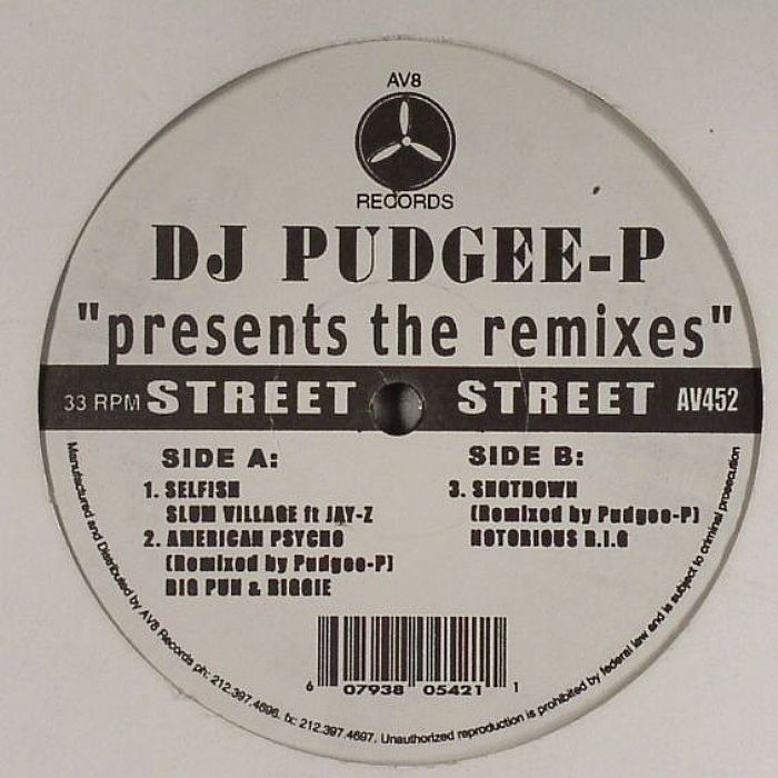 Biggie | Big Pun | Jay Z | Slum Village Pudgee P presents The Remixes