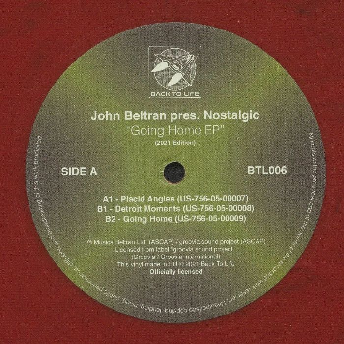 John Beltran | Nostalgic Going Home EP
