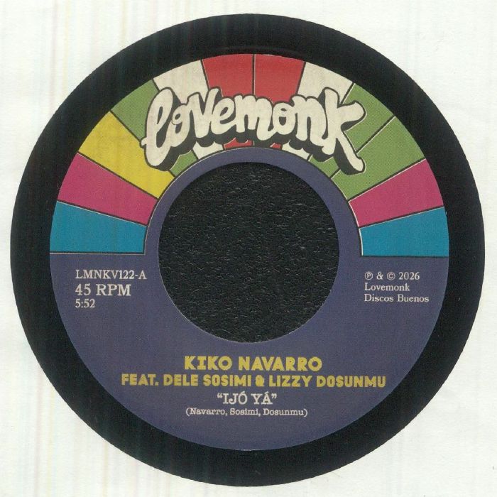 Kiko Navarro – Ijo Ya vinyl cover