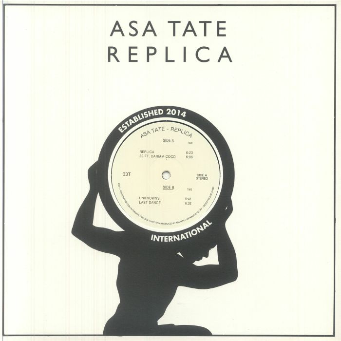 Asa Tate – Replica vinyl cover