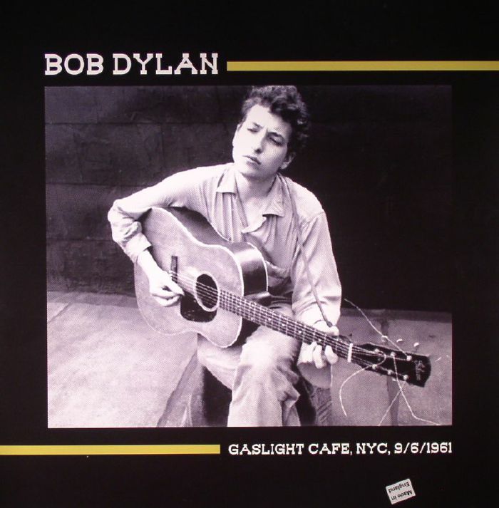 Bob Dylan Gaslight Cafe, NYC, 9/6/1961