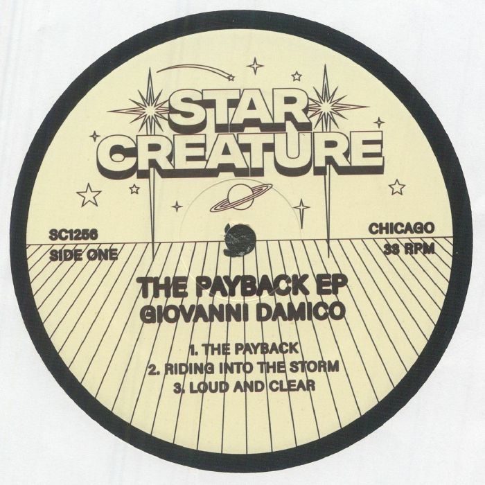 Giovanni Damico – The Payback EP vinyl cover