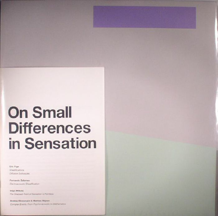Eric Frye On Small Differences In Sensation