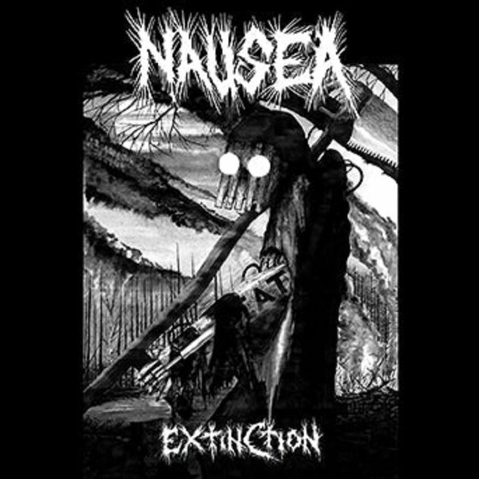 Nausea – Extinction vinyl cover