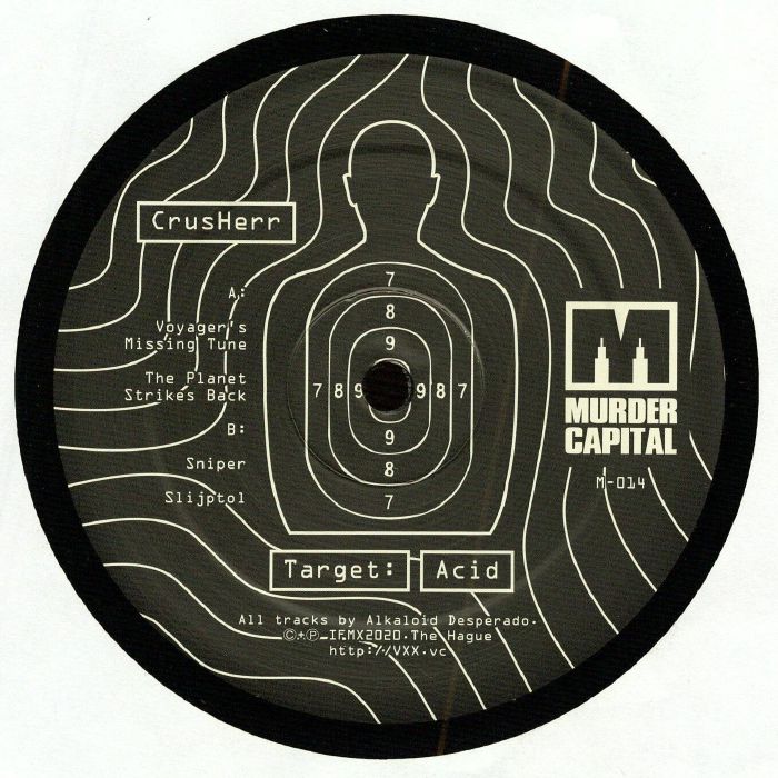 Crusherr – Target: Acid vinyl cover
