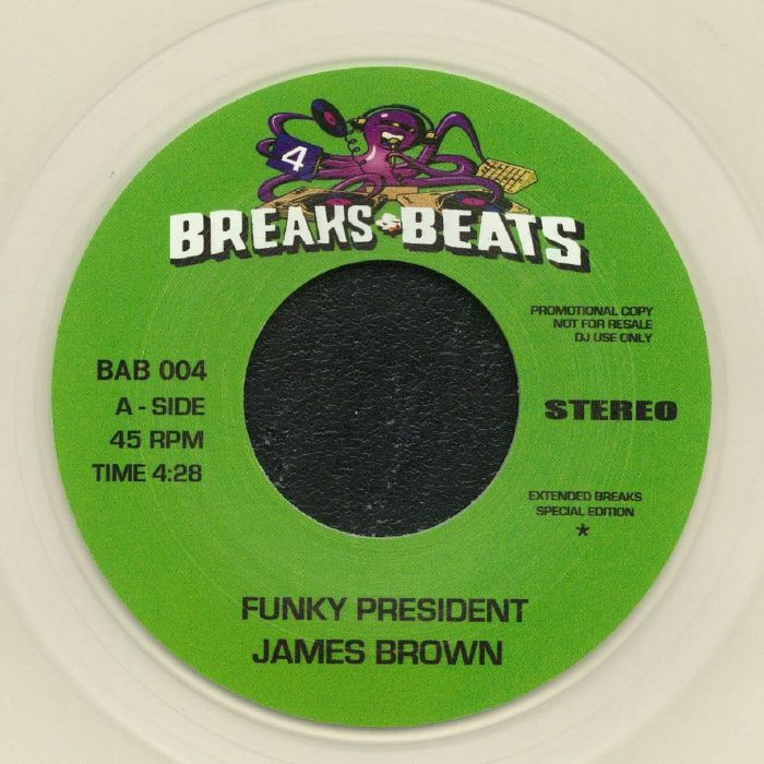 James Brown | The Vibrettes – Funky President vinyl cover