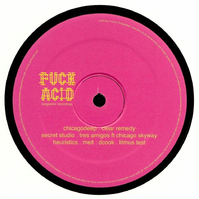 Chicagodeep | Secret Studio | Heuristics | Dcook Fuck Acid Part Two
