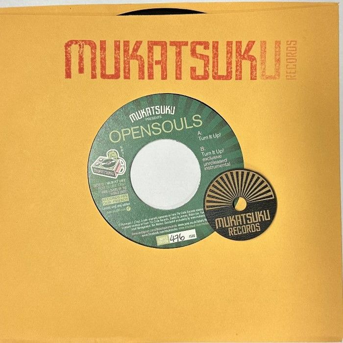 Mukatsuku | Opensouls Turn It Up! (45 Adapter Edition) (Juno exclusive)