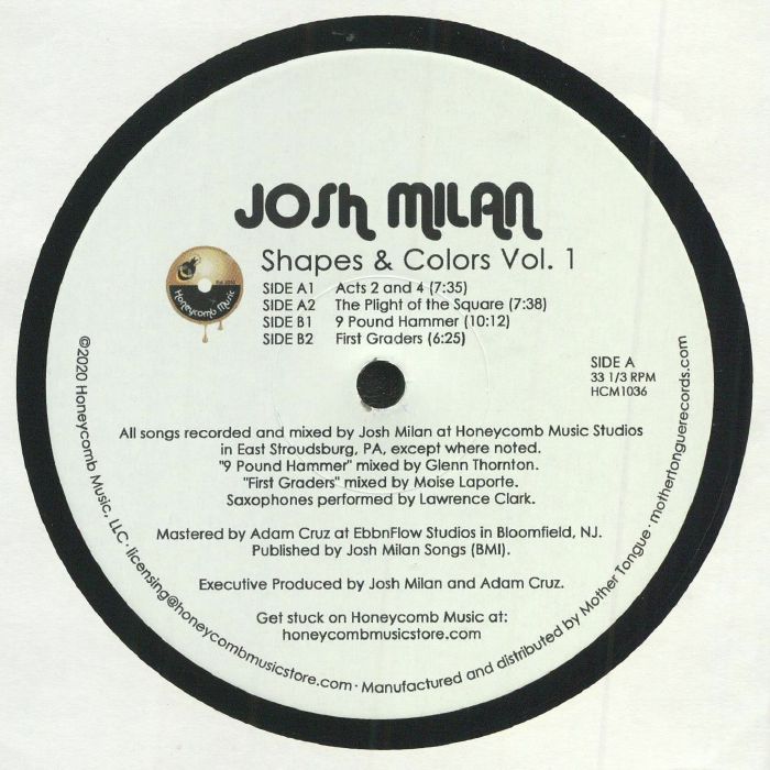 Josh Milan Shapes and Colors Vol 1