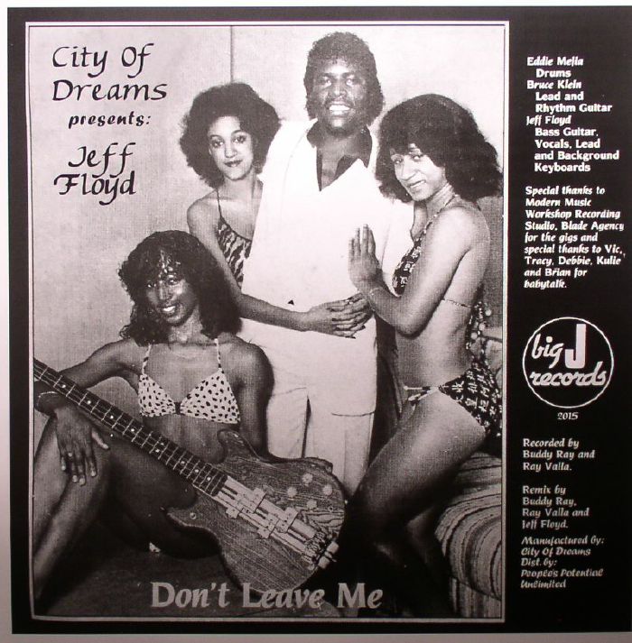 Jeff Floyd – Dont Leave Me vinyl cover