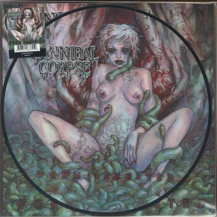 Cannibal Corpse – Worm Infested vinyl cover
