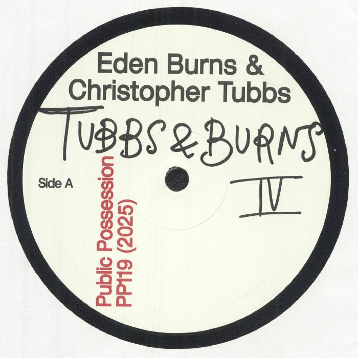 Eden Burns | Christopher Tubbs – Burns & Tubbs Vol IV vinyl cover